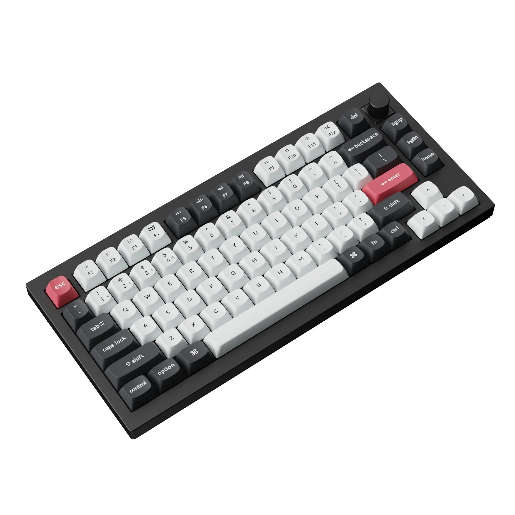 Механична клавиатура Keychron Q1 HE QMK 75% Carbon Black - Wireless - image 6