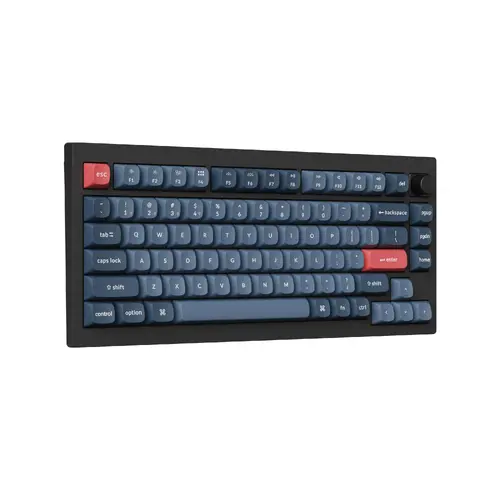 Механична клавиатура Keychron V1 MAX QMK 75% Carbon Black - Wireless - image 4