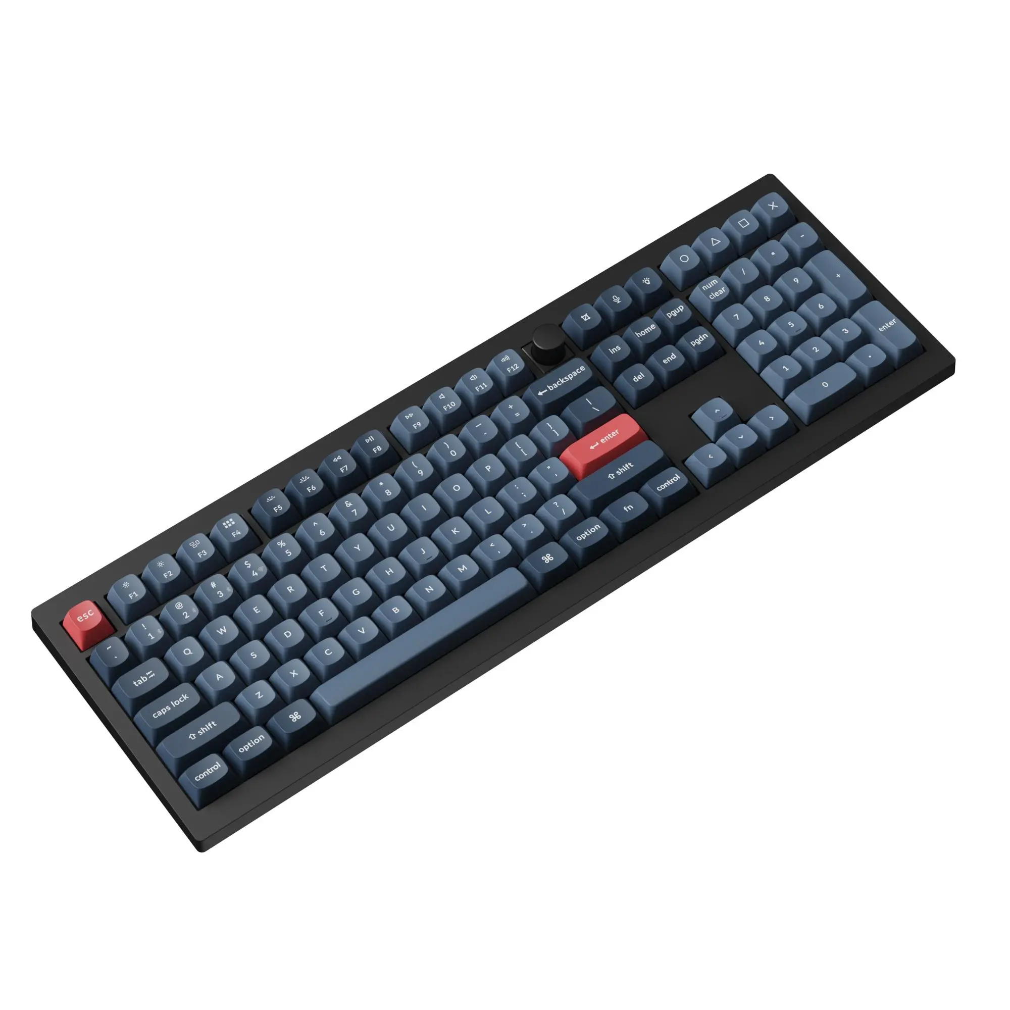 Механична клавиатура Keychron V6 MAX QMK Carbon Black - Wireless, Full-Size - image 5