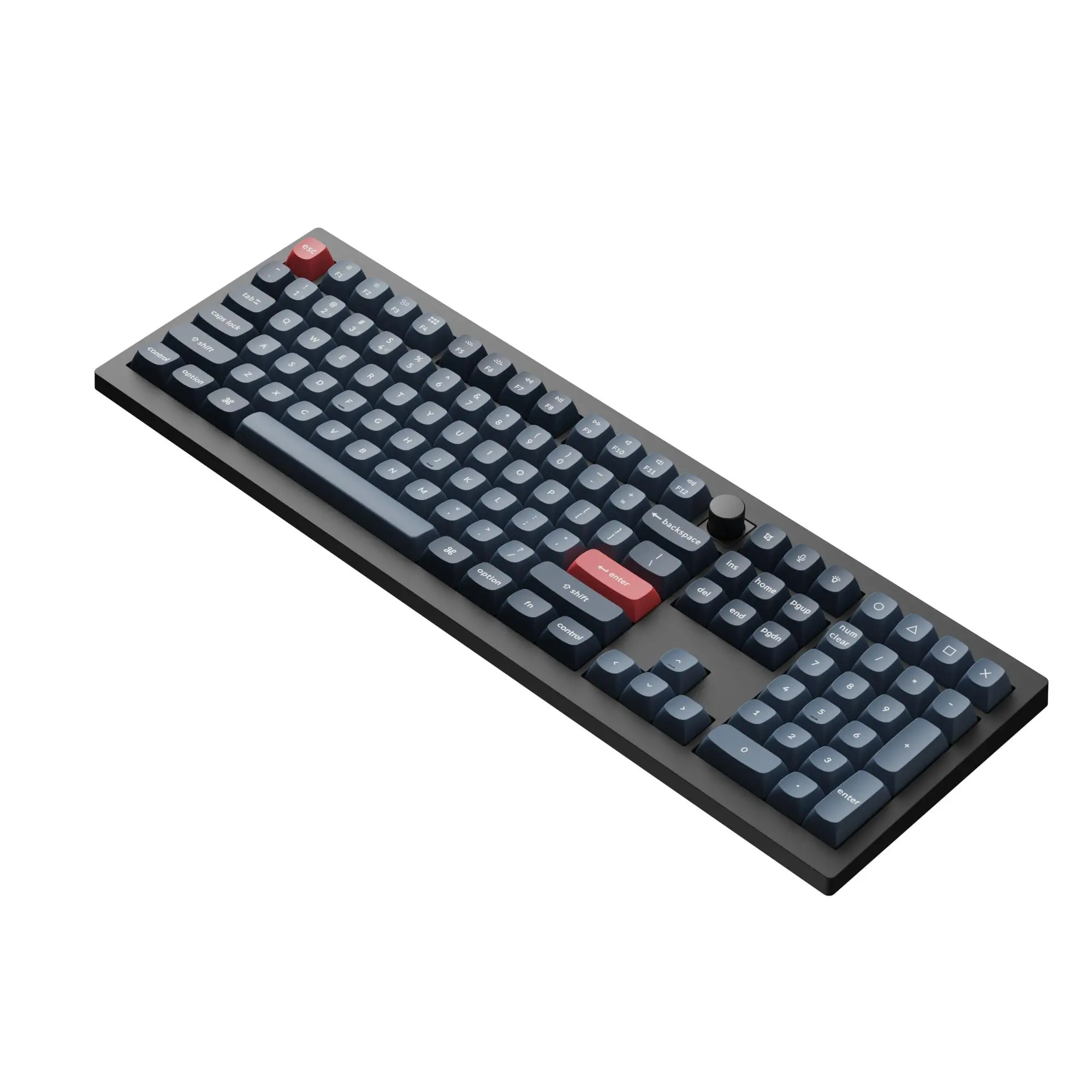 Механична клавиатура Keychron V6 MAX QMK Carbon Black - Wireless, Full-Size - image 6