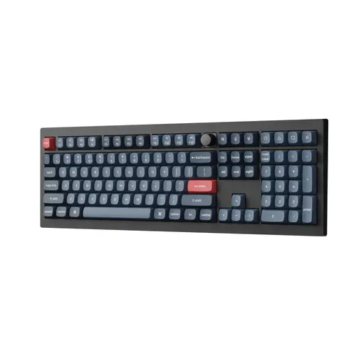 Механична клавиатура Keychron V6 MAX QMK Carbon Black - Wireless, Full-Size - image 3