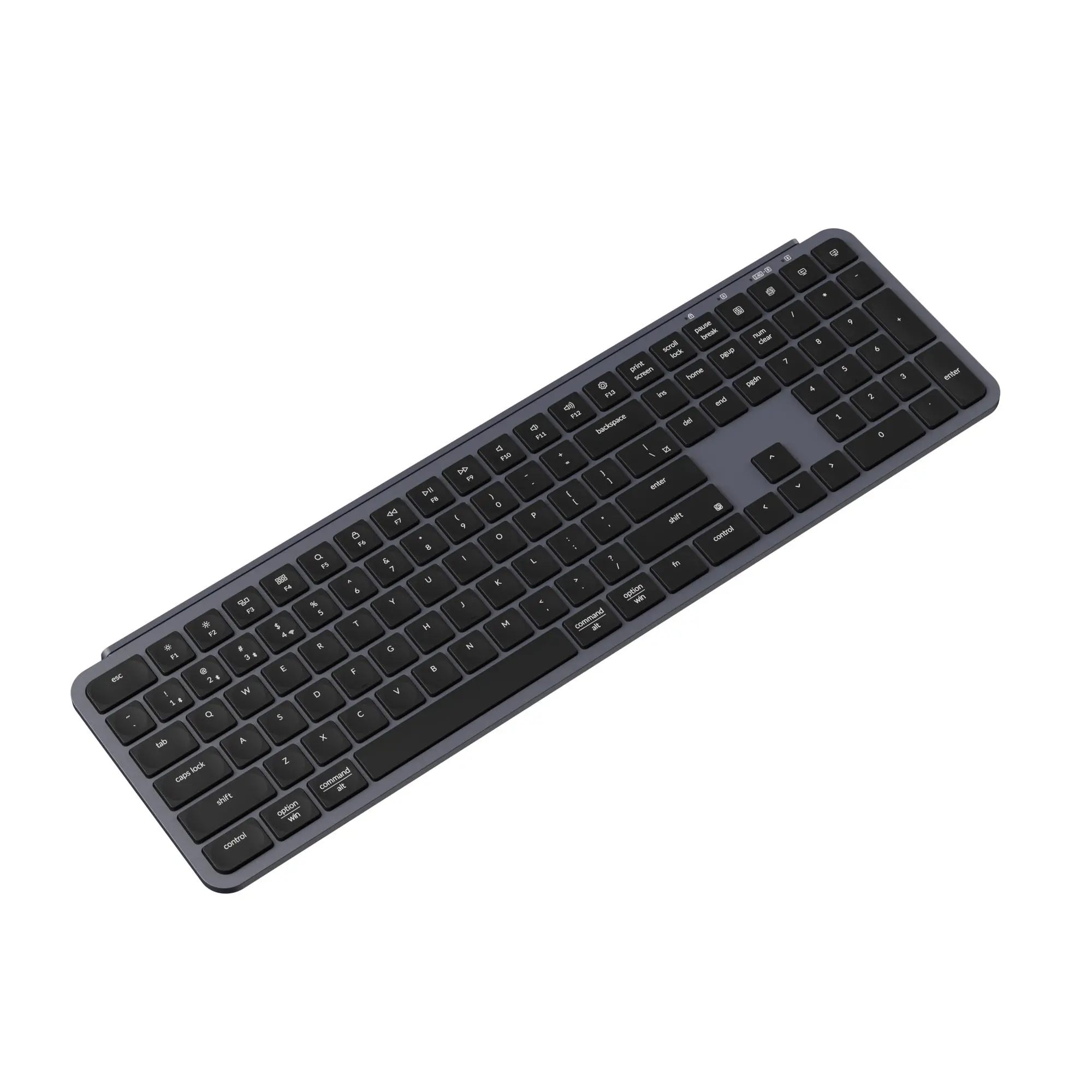 Безжична клавиатура Keychron B6 Pro Ultra-Slim - Space Gray - image 4