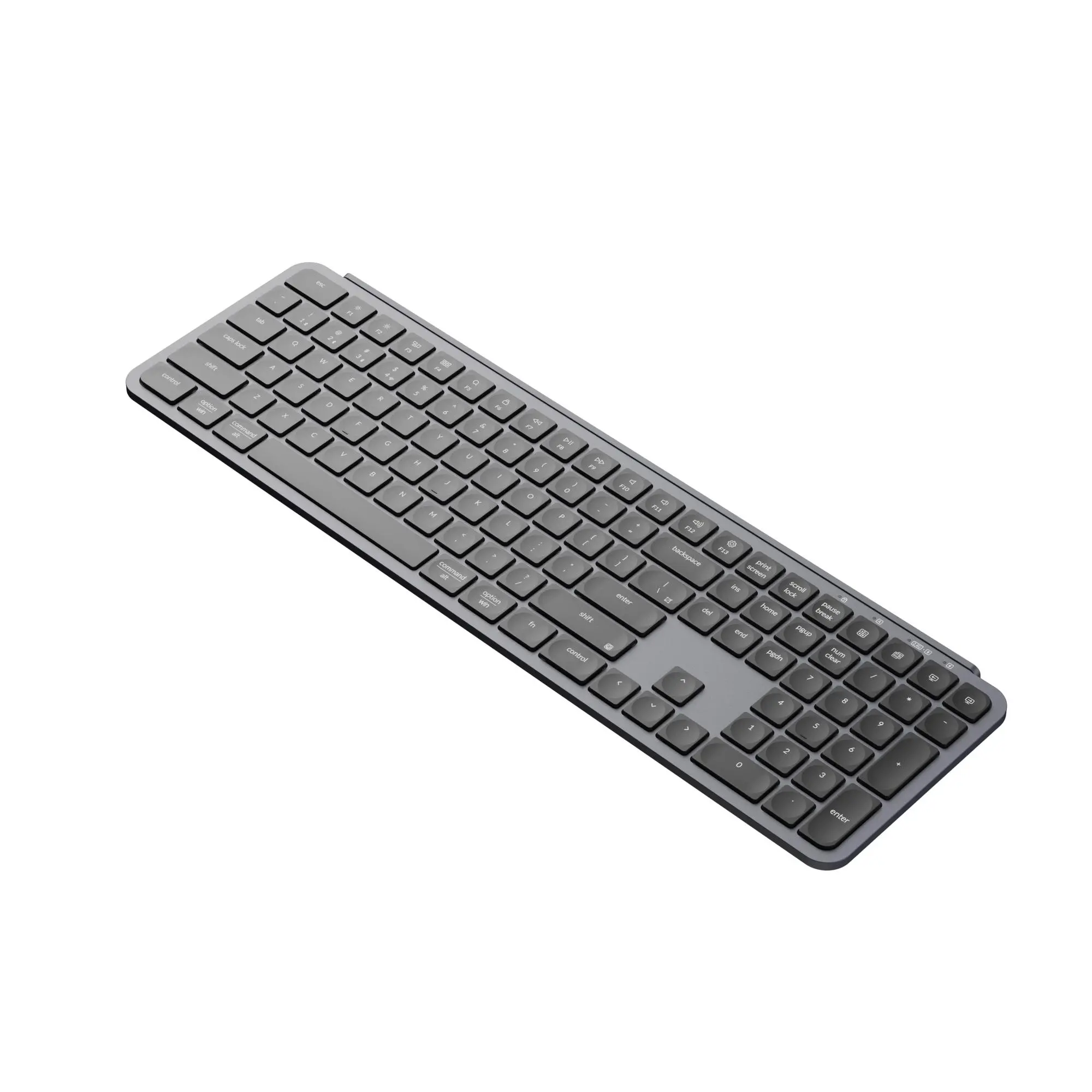 Безжична клавиатура Keychron B6 Pro Ultra-Slim - Space Gray - image 5