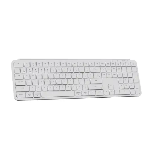 Ασύρματο πληκτρολόγιο Keychron B6 Pro Ultra-Slim - Ivory White - 2