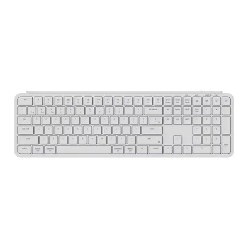 Tastatură wireless Keychron B6 Pro Ultra-Slim - Ivory White - 1