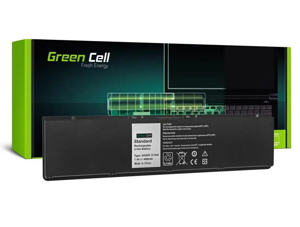 Μπαταρία laptop DELL Latitude E7440 E7450 34GKR 3RNFD PFXCR 7,2V 4500mAh GREEN CELL