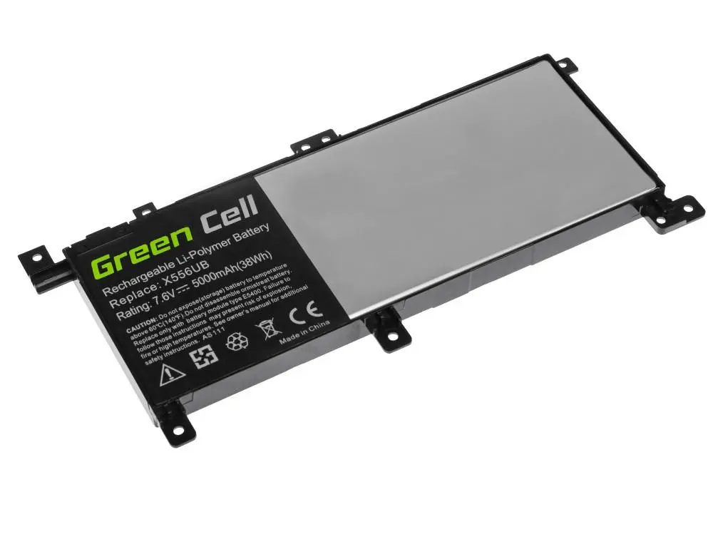 Батерия за лаптоп ASUS X556U X556UV AS111 C21N1509 7,6V 4650mA GREEN CELL - image 1