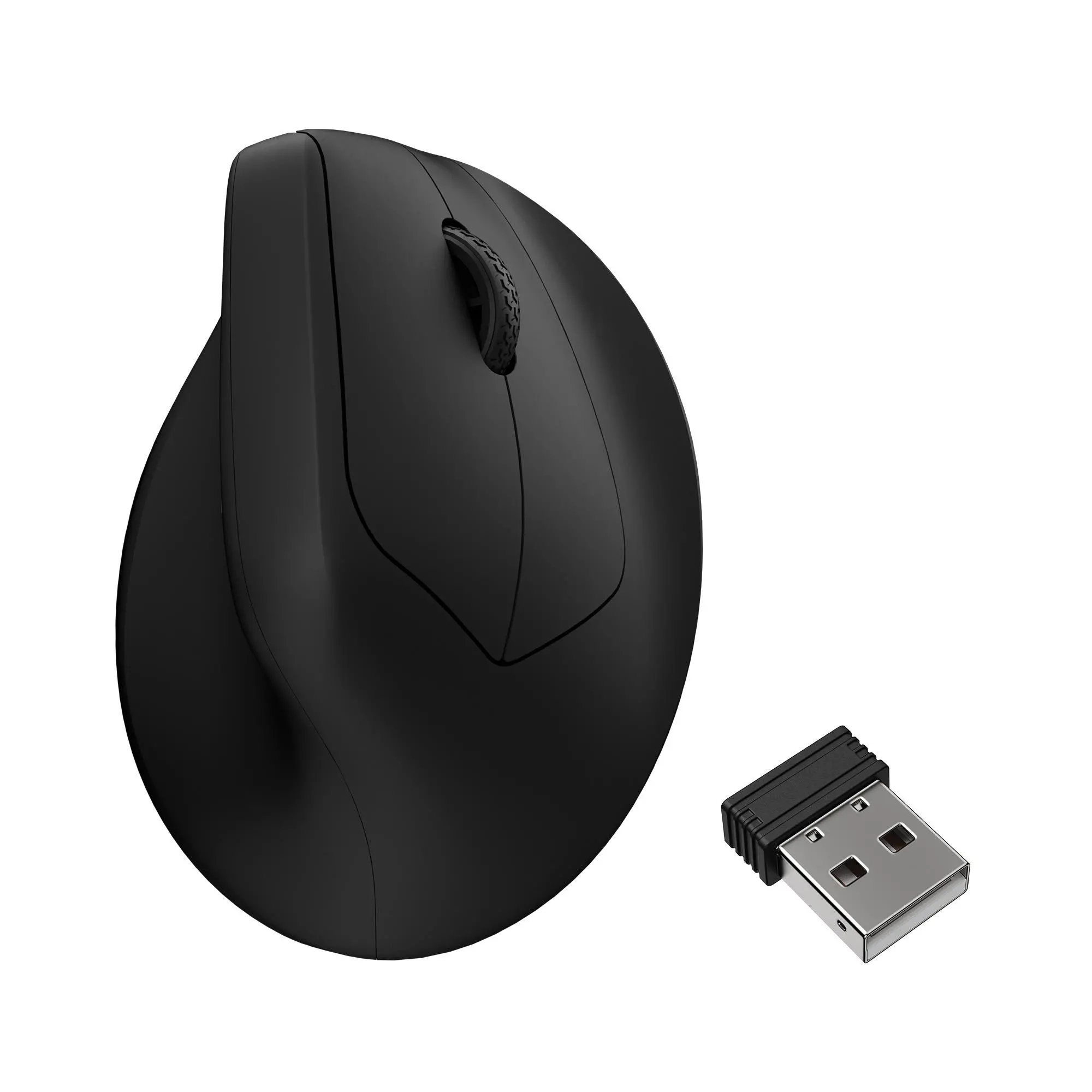 Εργονομικό ποντίκι Keychron M5 Wireless 8K - Μαύρο
