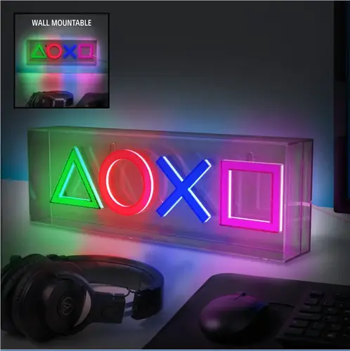 Лампа Paladone: Playstation - LED Neon Light, PP12716PS - image 2