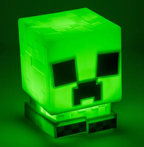 Λάμπα Paladone: Minecraft - Creeper SquishyGlo Silicone Light Επαναφορτιζόμενη, PP14710MCF - 3