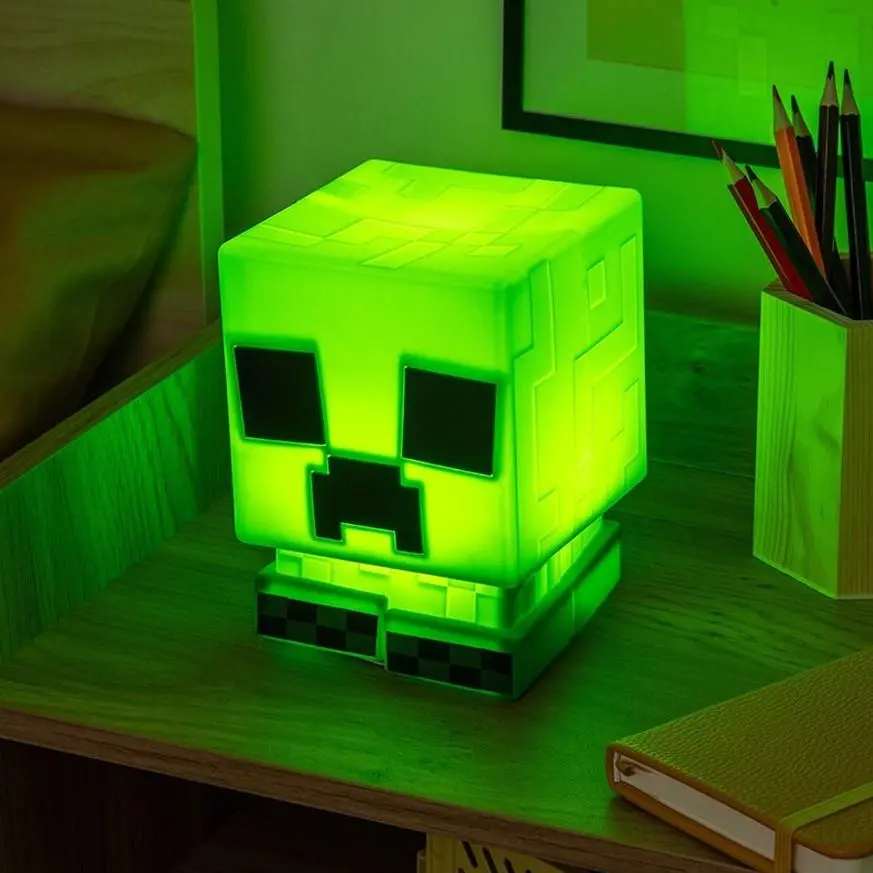 Lampă Paladone: Minecraft - Creeper SquishyGlo Silicone Light Reîncărcabilă, PP14710MCF - image 4