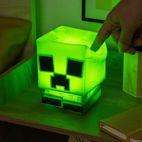 Лампа Paladone: Minecraft - Creeper SquishyGlo Silicone Light Rechargeable, PP14710MCF - image 5