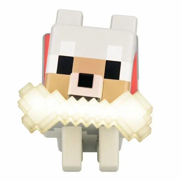 Lampă Paladone Glo Buddies: Minecraft - Wolf Light, PP14761MCF