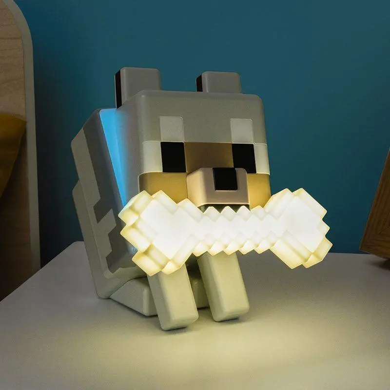 Лампа Paladone Glo Buddies: Minecraft - Wolf Light, PP14761MCF - image 4