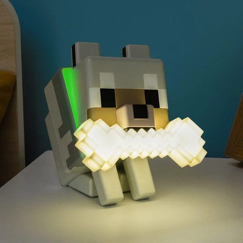 Лампа Paladone Glo Buddies: Minecraft - Wolf Light, PP14761MCF - image 5