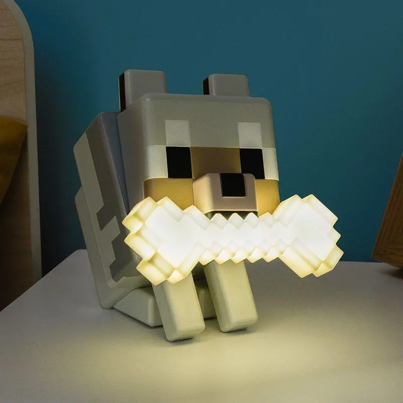 Лампа Paladone Glo Buddies: Minecraft - Wolf Light, PP14761MCF - image 7