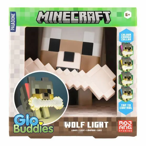 Лампа Paladone Glo Buddies: Minecraft - Wolf Light, PP14761MCF - image 9