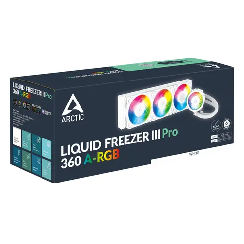 Arctic водно охлаждане Liquid Freezer III Pro 360 A-RGB White - image 5