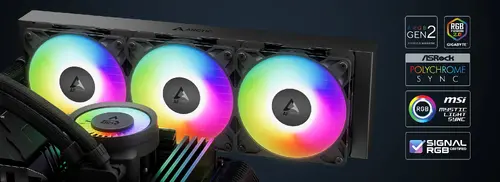 Arctic водно охлаждане Liquid Freezer III Pro 360 A-RGB Black - image 7