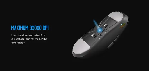Lamzu професионална геймърска мишка INCA 8K - Wireless Gaming Mouse - White - image 13