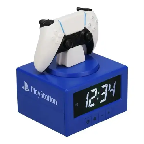Часовник/будилник Paladone: Playstation Controller Icon Alarm Clock, PP13475PS - image 1