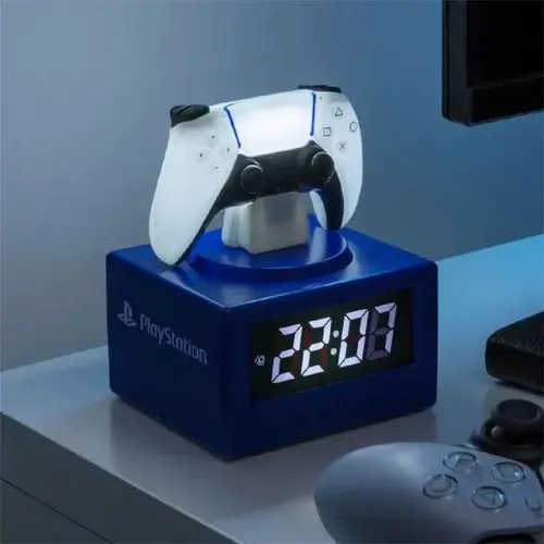 Часовник/будилник Paladone: Playstation Controller Icon Alarm Clock, PP13475PS - image 2