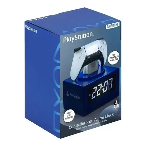 Часовник/будилник Paladone: Playstation Controller Icon Alarm Clock, PP13475PS - image 3