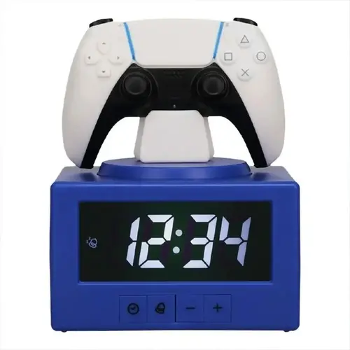 Часовник/будилник Paladone: Playstation Controller Icon Alarm Clock, PP13475PS