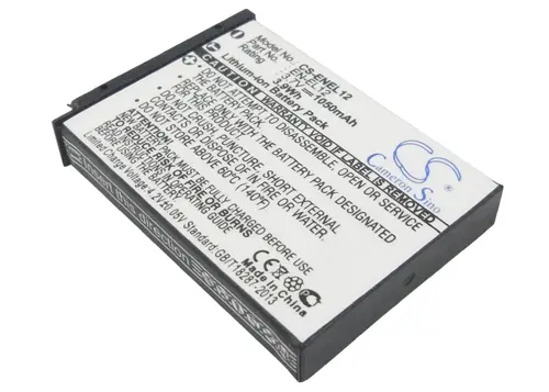 Μπαταρία για μηχανή NIKON EN-EL12 Li-Ion 3.7V 1050mAh Cameron Sino - 4