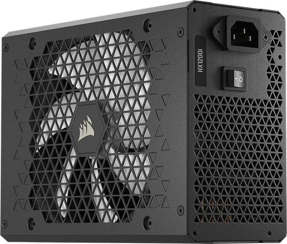CORSAIR HX1200i, 1200 Watt, ATX 3.1, PCIe 5.1, 80 PLUS Platinum, Fully Modular