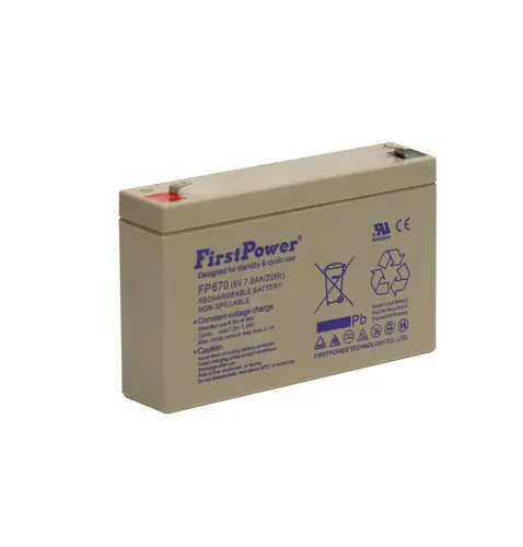 Батерия, First Power FP670 7 Ah 6V