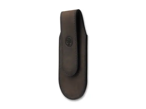 Δερμάτινη θήκη Böker Solingen Magnetic Leather Pouch Brown Large, καφέ - 1