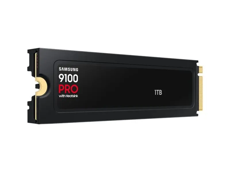 Твърд диск, Samsung SSD 9100 PRO 1TB Heatsink PCIe 5.0 NVMe 2.0 M.2 Read 14700 MB/s Write 13300 MB/s - image 2