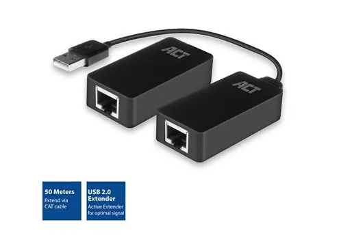 Активен USB удължител ACT AC6063, USB 2.0, UTP до 50 метра - image 4
