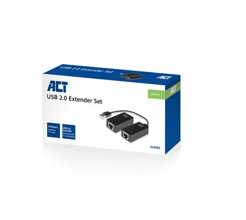 Активен USB удължител ACT AC6063, USB 2.0, UTP до 50 метра - image 6