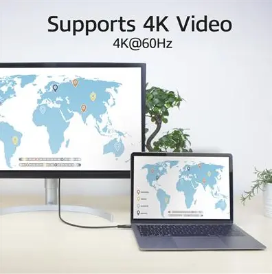 ACT Кабел USB-C - USB-C, 0.5 м / USB4, 20Gbps, 240W - image 2