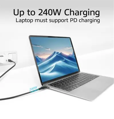 ACT Кабел USB-C - USB-C, 0.5 м / USB4, 20Gbps, 240W - image 4