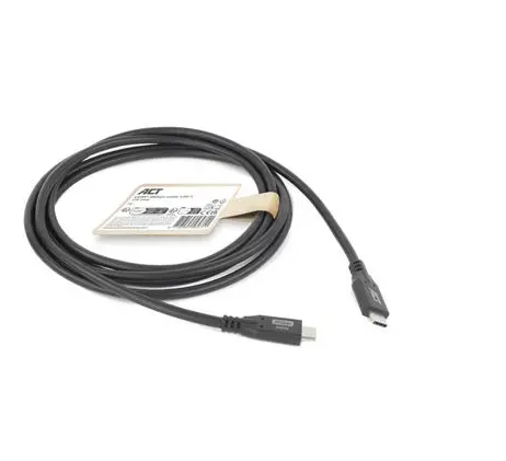 ACT Кабел USB-C - USB-C, 0.5 м / USB4, 20Gbps, 240W - image 5