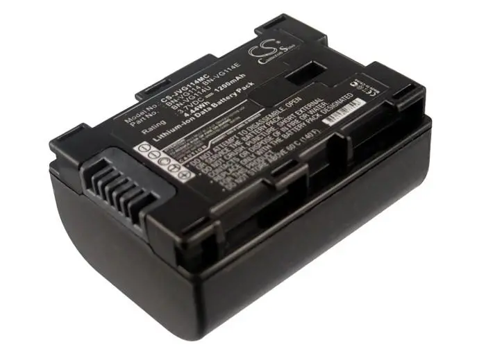Μπαταρία για κάμερα JVC VG114 MC Li-Ion 3.7V 1200mAh Cameron Sino