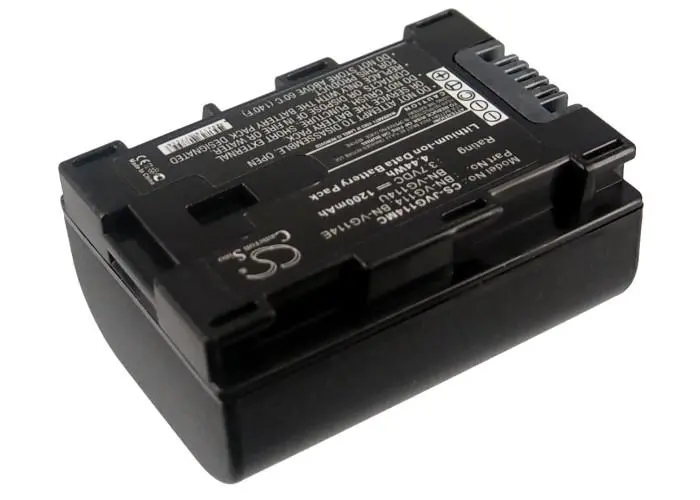 Батерия за камера JVC VG114 MC Li-Ion 3.7V 1200mAh Cameron Sino - image 1