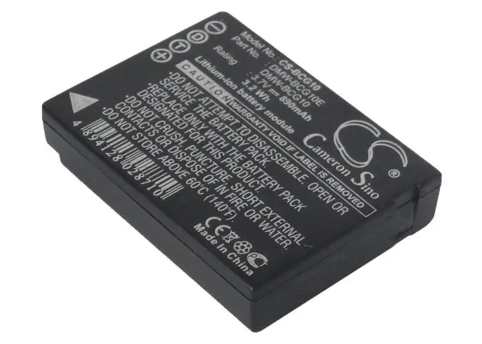 Μπαταρία φωτογραφικής μηχανής Panasonic 3.7V 890mAh DMW-BCG10 Cameron Sino