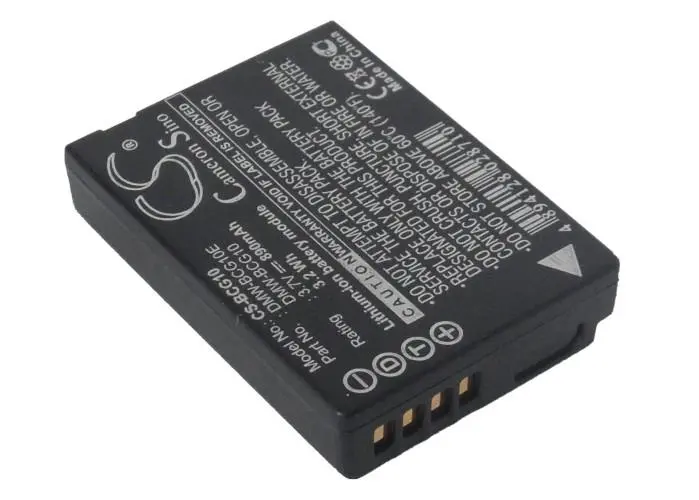 Батерия за фотоапарат Panasonic 3.7V 890mAh DMW-BCG10 Cameron Sino - image 1