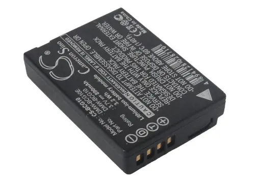 Μπαταρία φωτογραφικής μηχανής Panasonic 3.7V 890mAh DMW-BCG10 Cameron Sino - 2