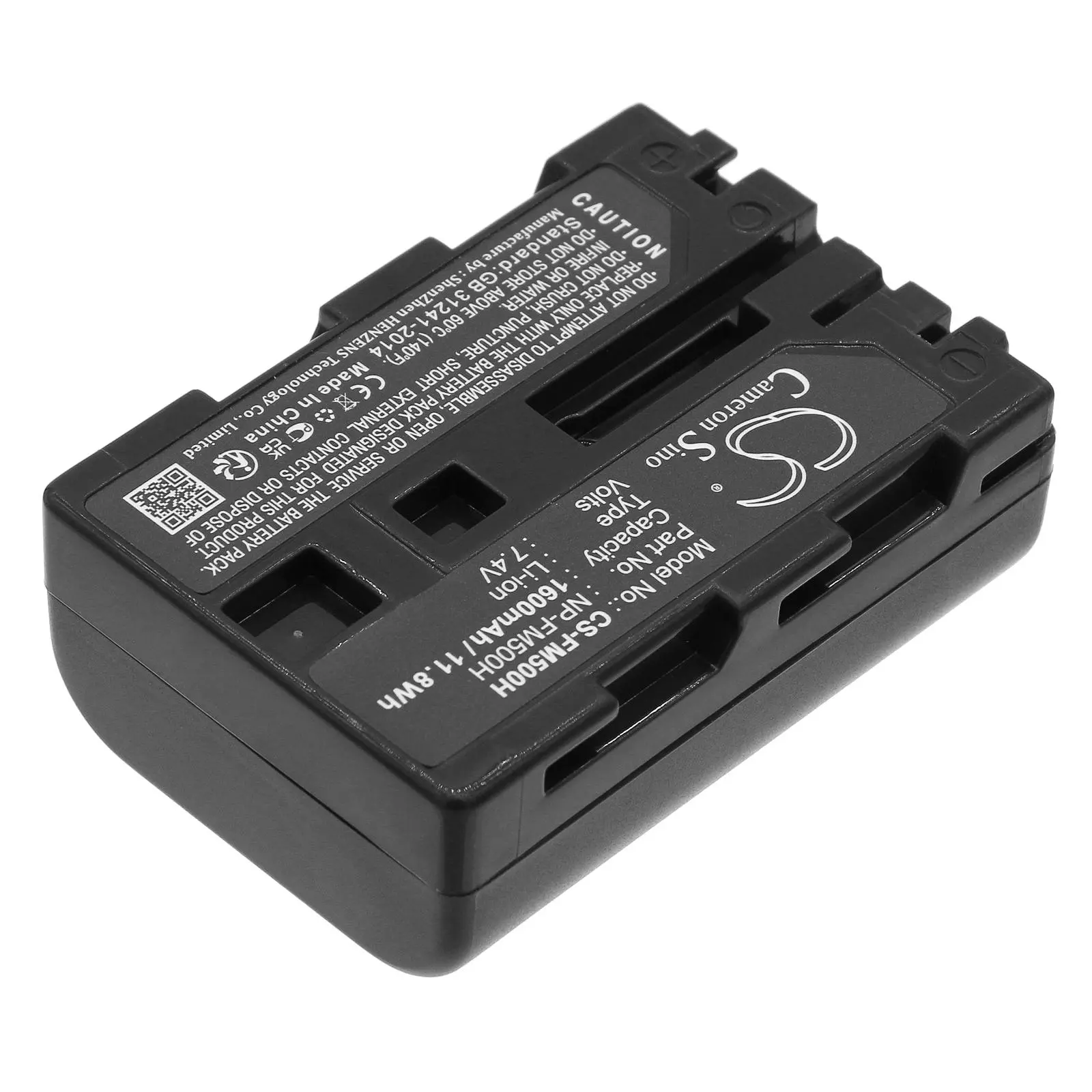 Батерия за фотоапарат NPFM500H LiIon 7.2V 1600mAh Cameron Sino - image 1