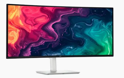 Монитор, Dell S3425DW, 34" Curved AG LED 21:9, VA, 1ms, 3000:1, 300 cd/m2, UW-QHD (3440x1440), 99% Srgb, 90% DCI-P3, USB-C, USB Hub, AMD FreeSync, HDR10, HDMI, Speakers, ComfortView, PIP, PBP, Height Adjustable, Slant, Tilt, Black