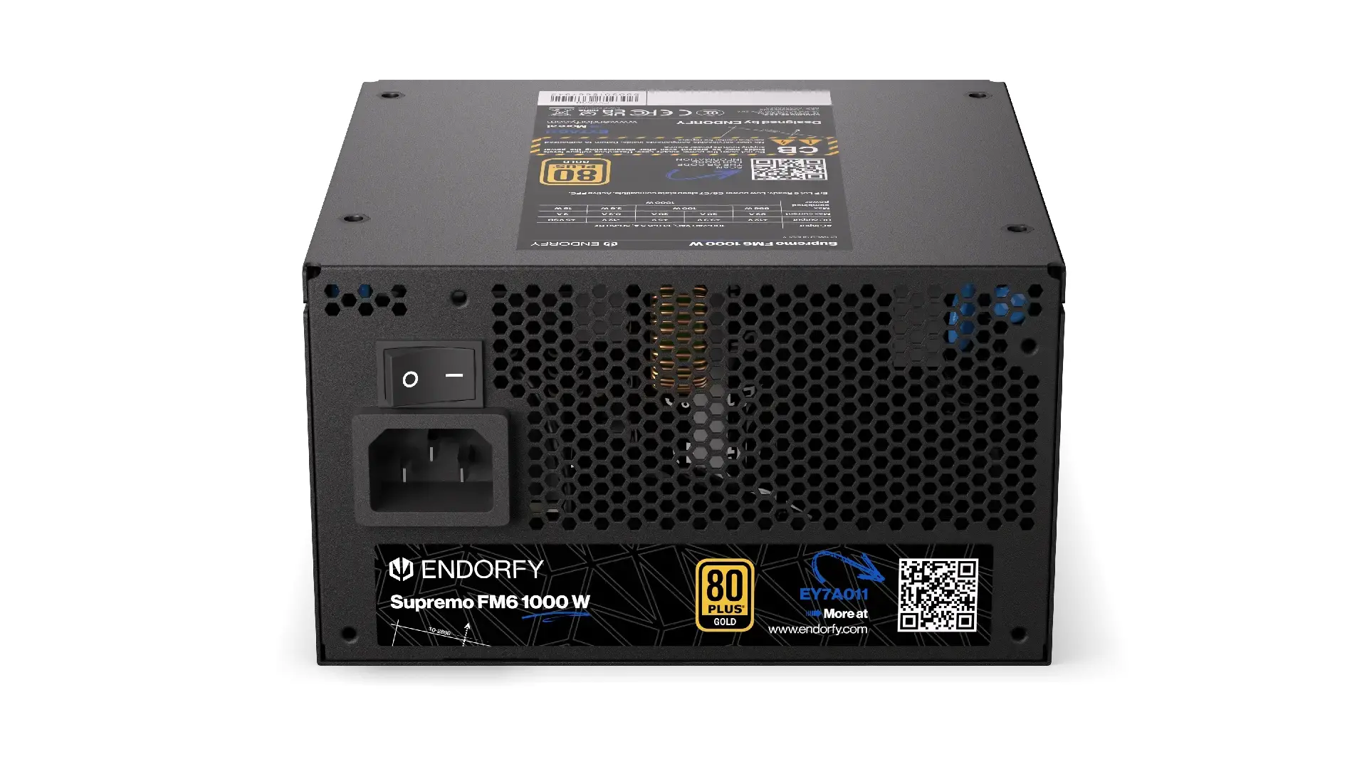 Захранващ блок Endorfy Supremo FM6 1000W 80+ Gold, PCIe 5.1 - Fully Modular - image 5