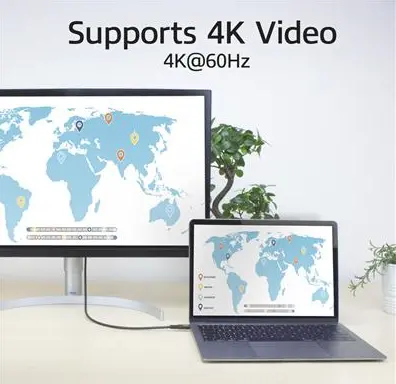 ACT Кабел USB-C - USB-C, 1 м / USB4, 20Gbps, 240W - image 3