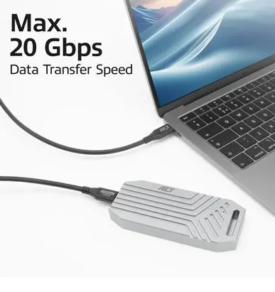 ACT Кабел USB-C - USB-C, 2 м / USB4, 20Gbps, 240W - image 3