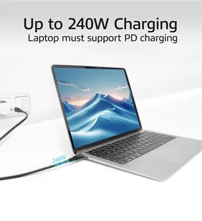 ACT Кабел USB-C - USB-C, 2 м / USB4, 20Gbps, 240W - image 4