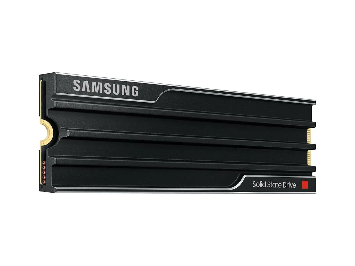 Твърд диск, Samsung SSD 9100 PRO 4TB Heatsink PCIe 5.0 NVMe 2.0 M.2 Read 14800 MB/s Write 13400 MB/s - image 1